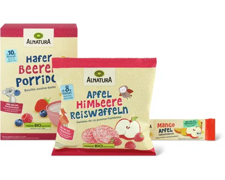 Gesamtes Alnatura Bio Babynahrungs-Sortiment