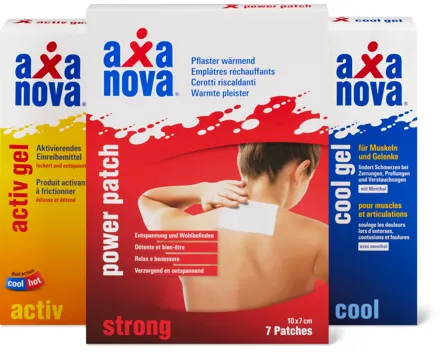 Gesamtes Axanova Sortiment