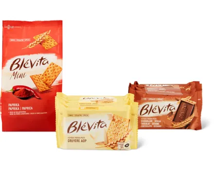 Gesamtes Blévita Sortiment