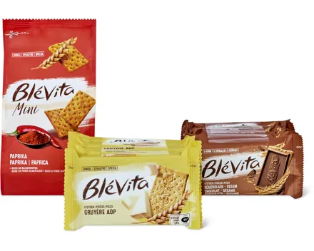 Gesamtes Blévita Sortiment