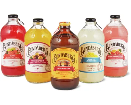 Gesamtes Bundaberg Sortiment