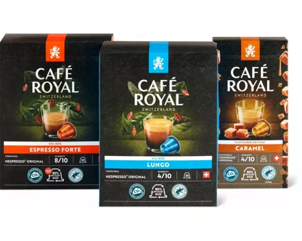 Gesamtes Café Royal-Sortiment