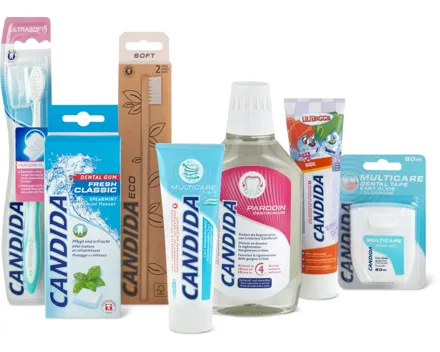 Gesamtes Candida Sortiment
