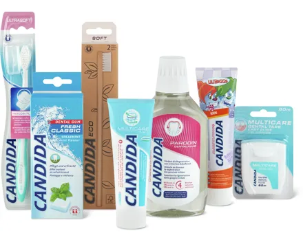 Gesamtes Candida Sortiment