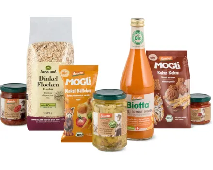 Gesamtes Demeter Sortiment