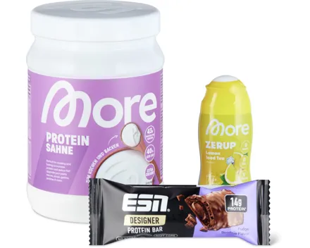 Gesamtes ESN und More Sortiment