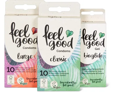 Gesamtes Feelgood Sortiment