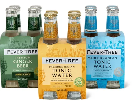 Gesamtes Fever Tree Sortiment
