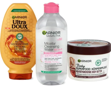 Gesamtes Garnier Sortiment