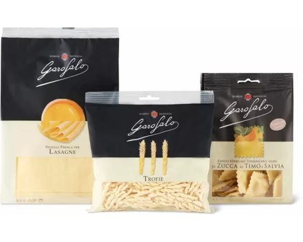 Gesamtes Garofalo Frische-Pasta Sortiment