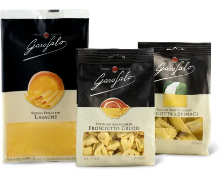 Gesamtes Garofalo Frische-Pasta-Sortiment, gekühlt