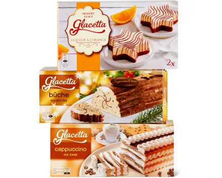 Gesamtes Glacetta Sortiment