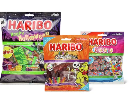 Gesamtes Haribo Sortiment