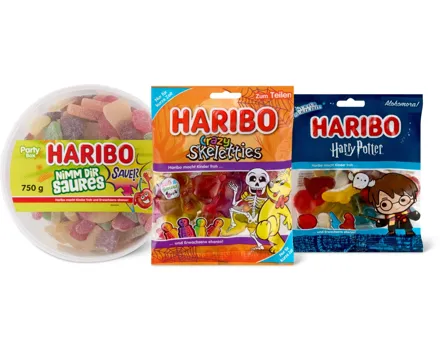Gesamtes Haribo Sortiment