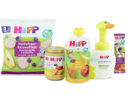 Gesamtes Hipp Sortiment