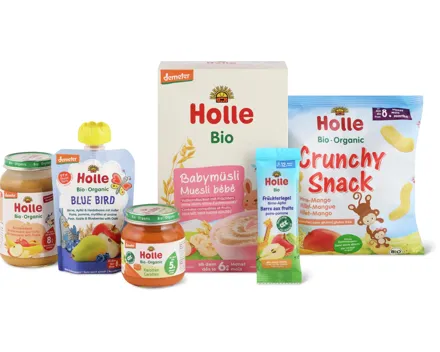 Gesamtes Holle Bio Sortiment