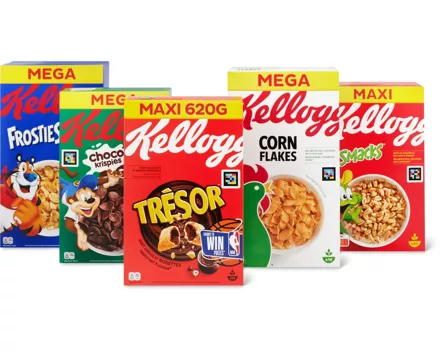 Gesamtes Kellogg's Sortiment