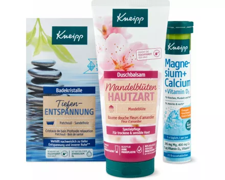 Gesamtes Kneipp Sortiment