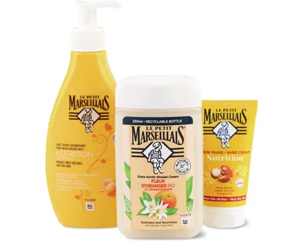 Gesamtes Le Petit Marseillais Sortiment