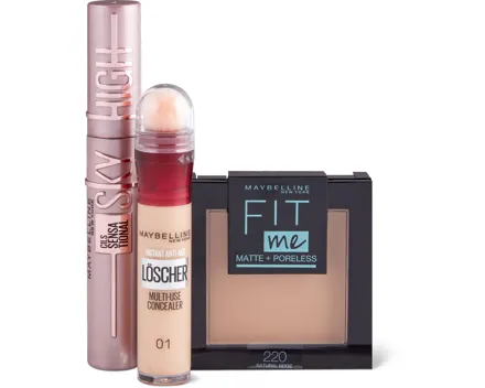 Gesamtes Maybelline Sortiment