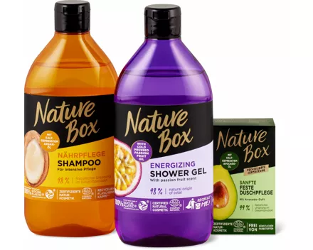 Gesamtes Nature Box Sortiment