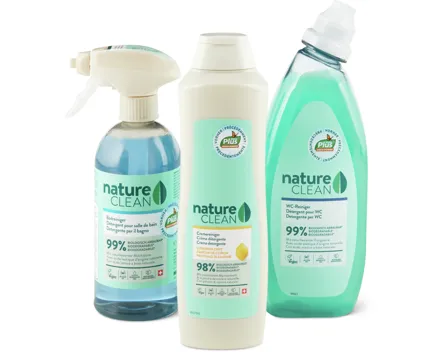 Gesamtes Nature Clean Sortiment