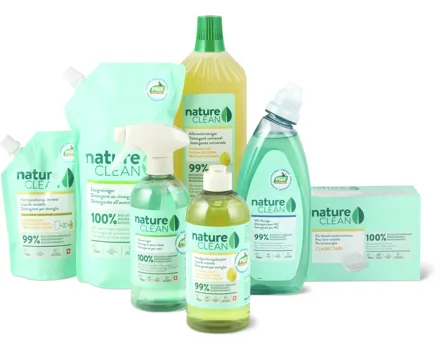 Gesamtes Nature Clean Sortiment