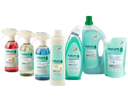 Gesamtes Nature Clean Sortiment