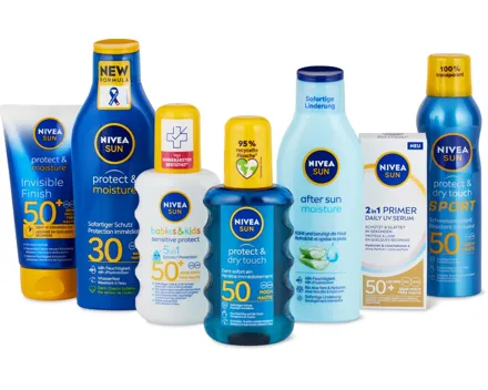 Gesamtes Nivea Sun Sortiment
