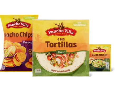 Gesamtes Pancho Villa Sortiment