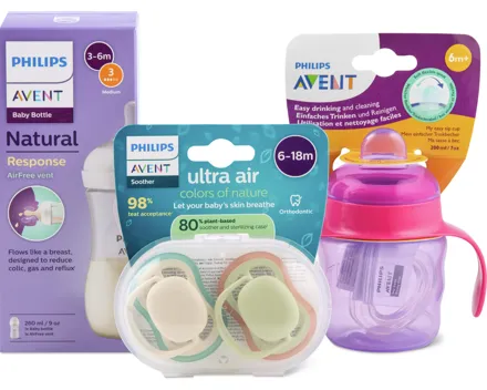 Gesamtes Philips Avent Sortiment