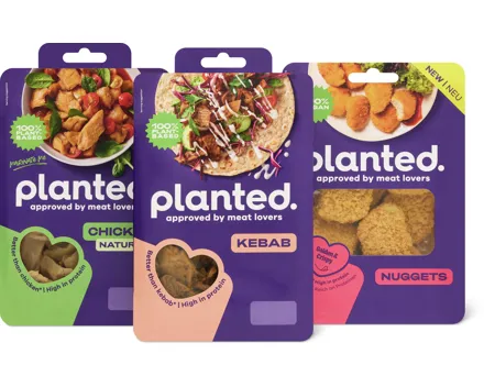 Gesamtes Planted. Sortiment