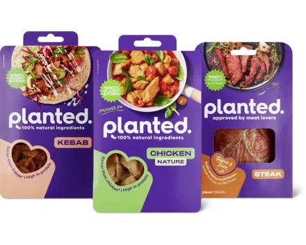 Gesamtes Planted. Sortiment