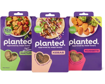 Gesamtes Planted. Sortiment