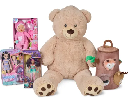 Gesamtes Plüsch- und Puppen-Sortiment