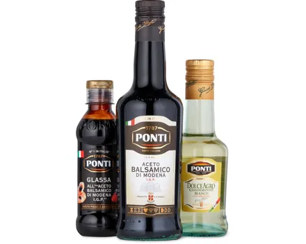 Gesamtes Ponti und Giacobazzi Sortiment