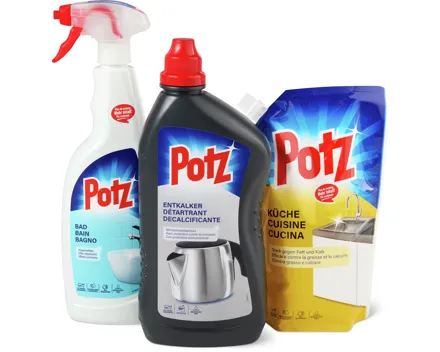 Gesamtes Potz Sortiment