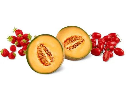 Gesamtes Sélection Früchte- und -Gemüse-Sortiment