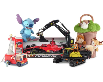 Gesamtes Spielwarensortiment