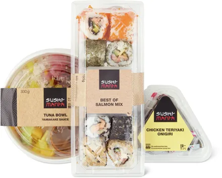Gesamtes Sushi Mania Sortiment