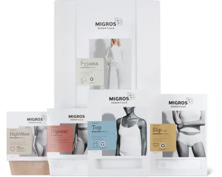 Gesamtes Tag-, Nachtwäsche-, BH- und Bade-Sortiment für Damen