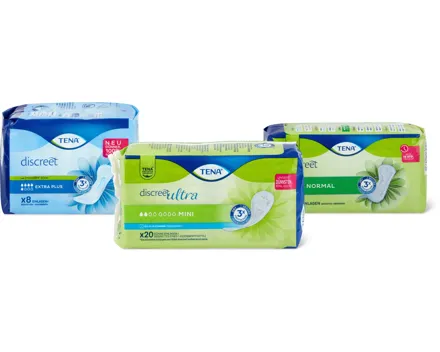 Gesamtes Tena Sortiment