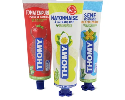 Gesamtes Thomy Sortiment