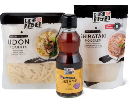 Gesamtes Tiger Kitchen Sortiment