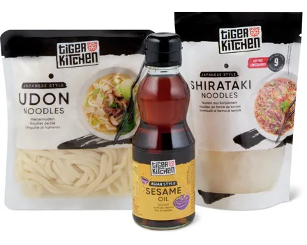 Gesamtes Tiger Kitchen Sortiment