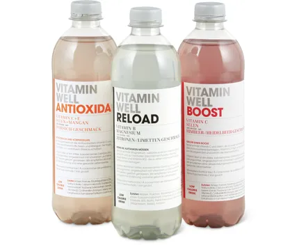 Gesamtes Vitamin Well Sortiment