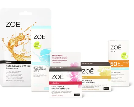 Gesamtes Zoé Sortiment