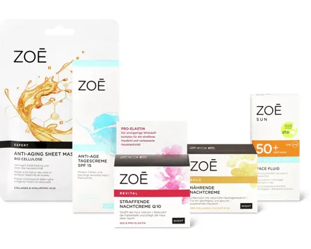 Gesamtes Zoé Sortiment