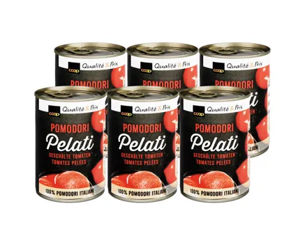 Geschälte Tomaten 6x400g