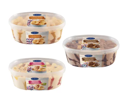 Gestrudeltes Glace